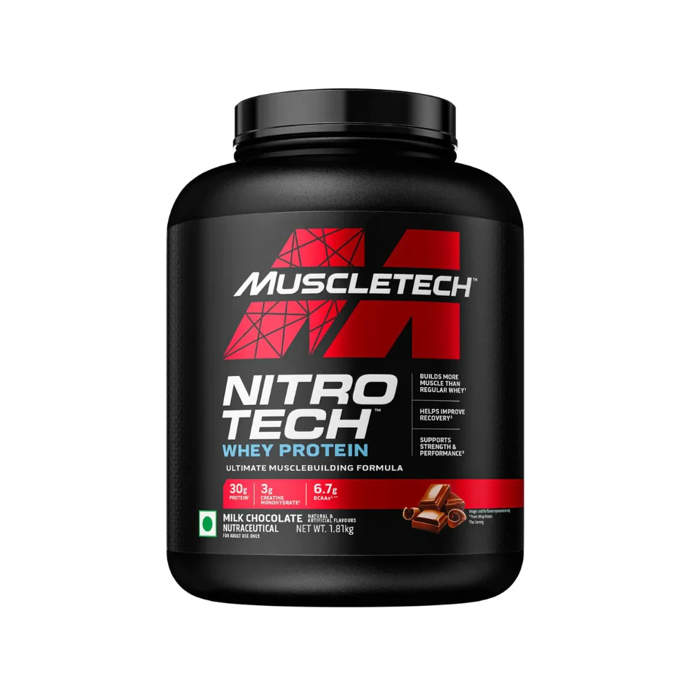 MuscleTech NitroTech Whey Protein 1.81Kg Chocolate