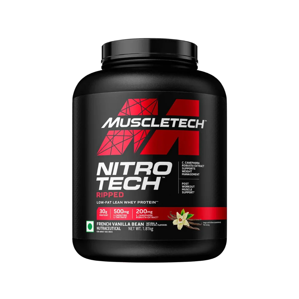 Muscletech Performance Series Nitrotech Ripped 1.81kg French Vanilla Swirl