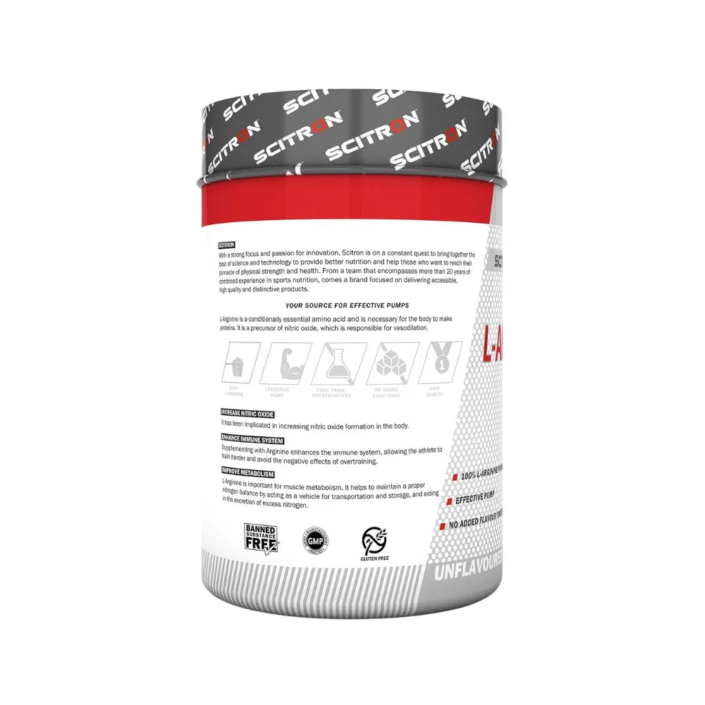 Scitron L Arginine 250 G with 0 Fillers