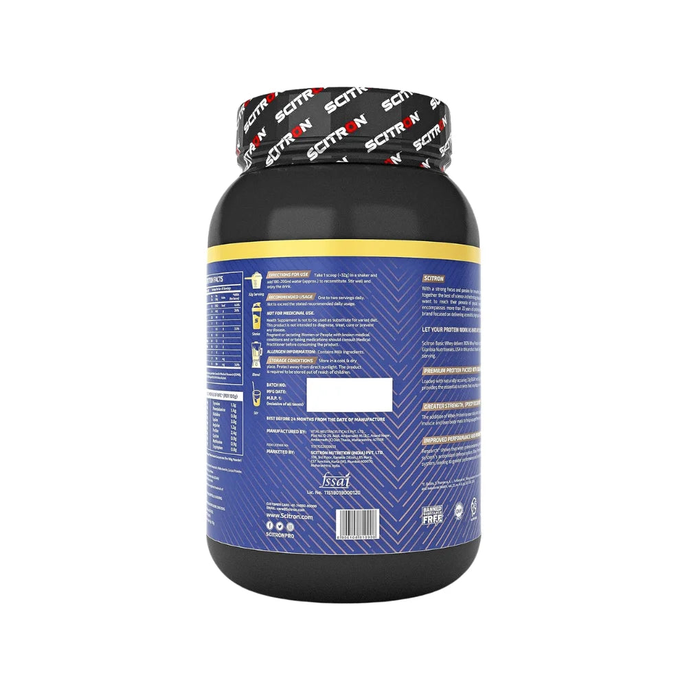Scitron Nitro Series Basic Whey Protein Powder