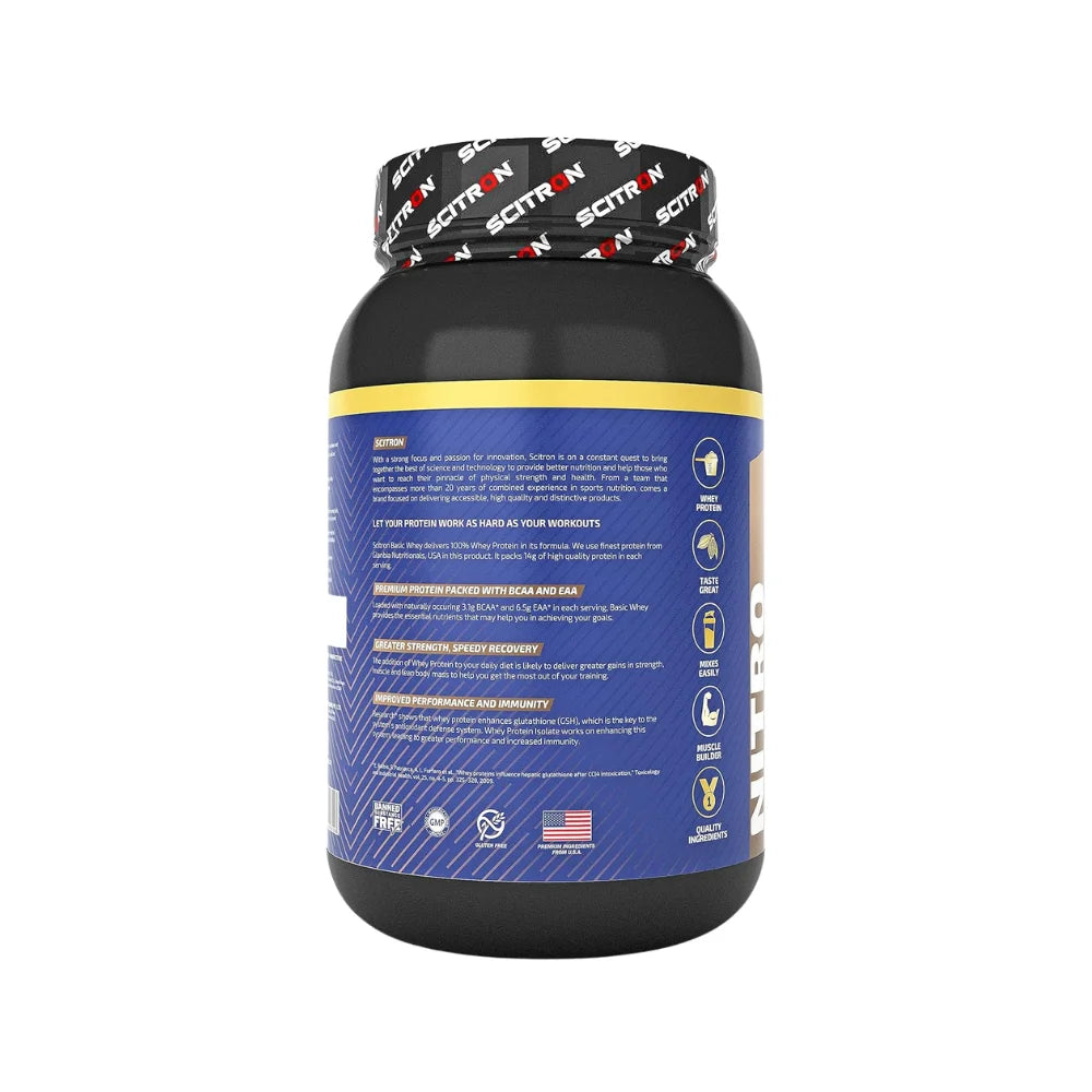 Scitron Nitro Series Basic Whey Protein Benefits