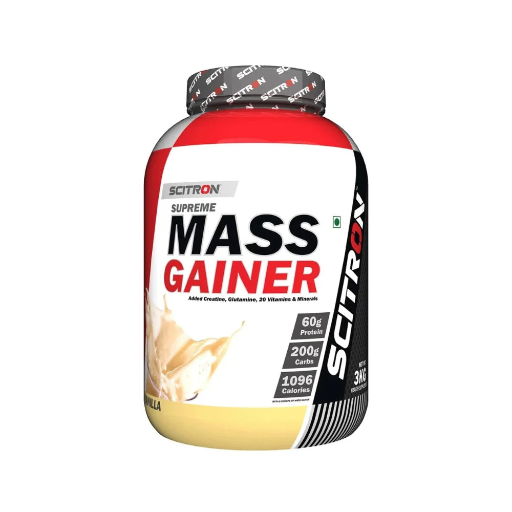 Scitron Supreme Mass Gainer 3Kg Vanilla