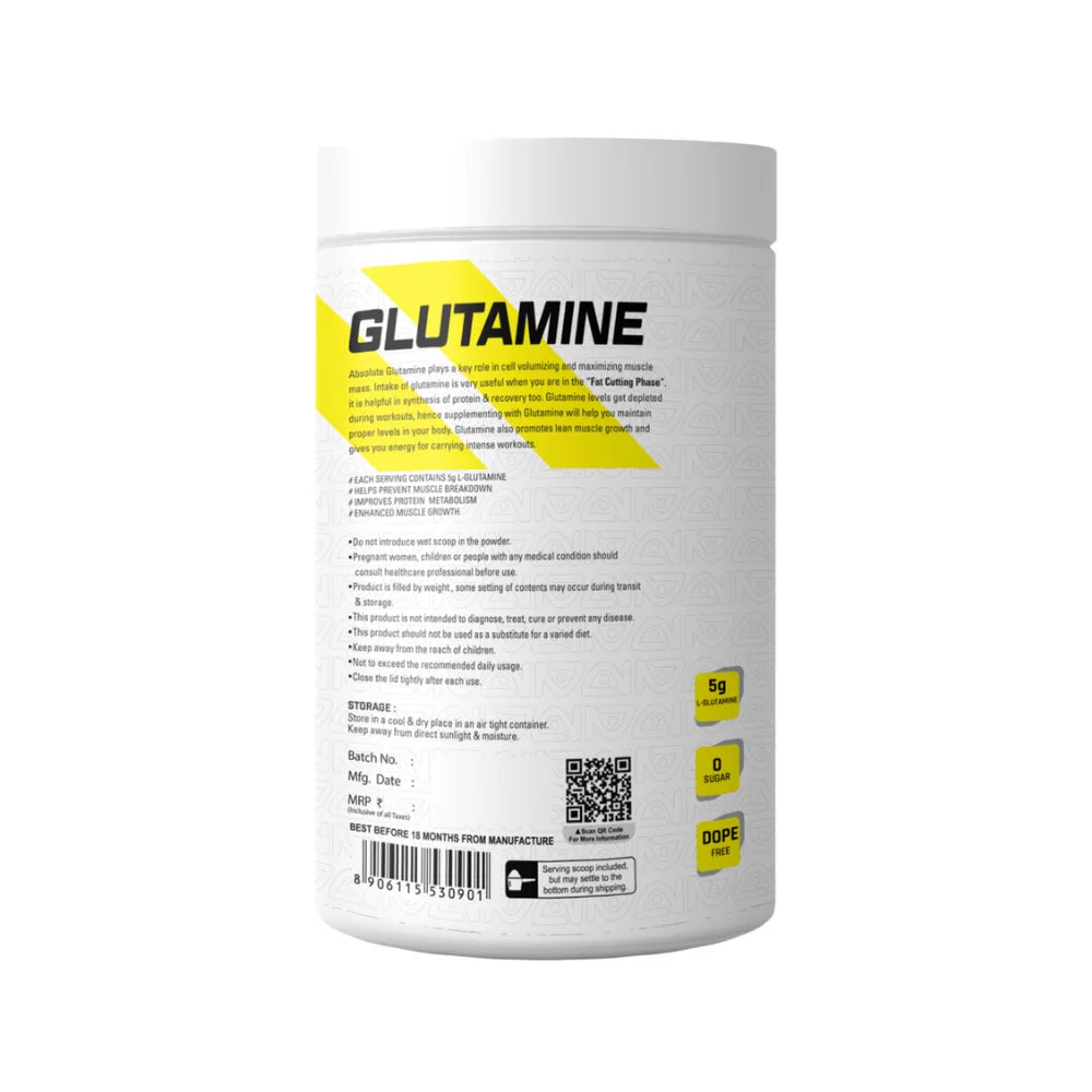 Absolute Nutrition Glutamine Powder Benefits