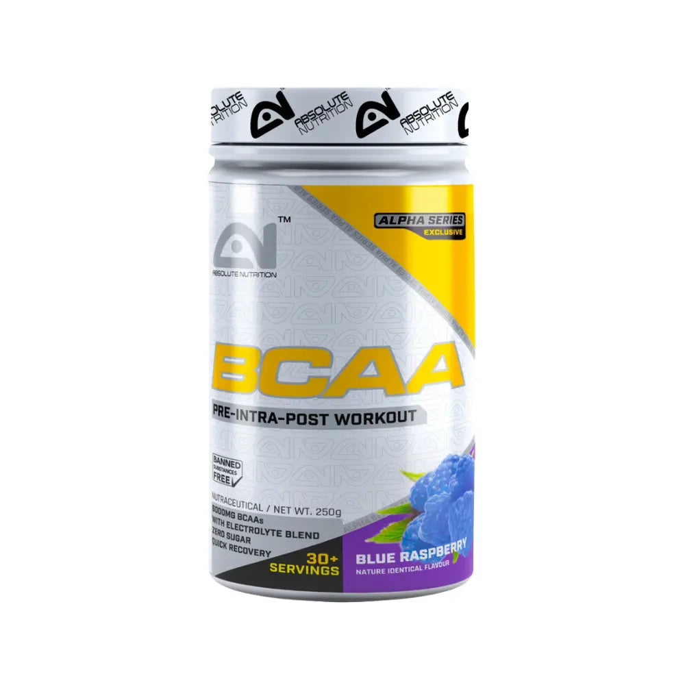 Absolute Nutrition Alpha Series BCAA 250g Blue Raspberry