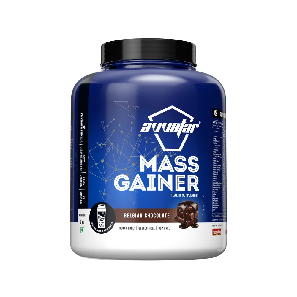 Avvatar Mass Gainer 2Kg Belgian Chocolate