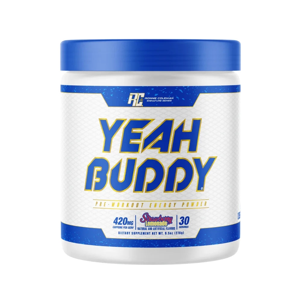 Ronnie Coleman Yeah Buddy Pre Workout Strawberry Lemonade