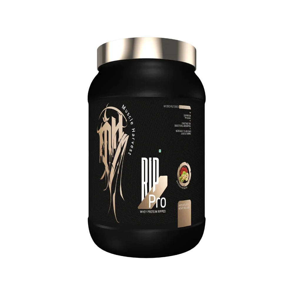Muscle Harvest RIP Pro Whey 1Kg, Saffron Pistachio