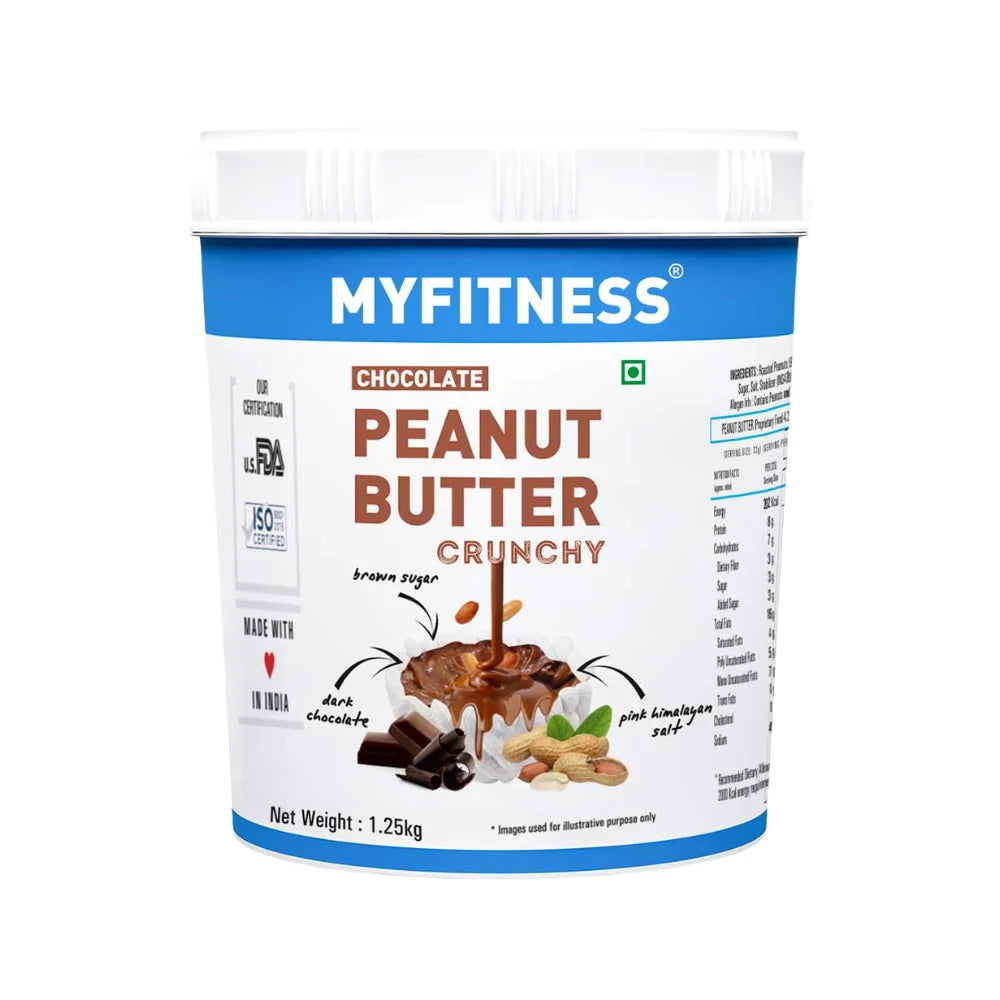 My Fitness Chocolate Peanut Butter 1.25 Kg Crunchy