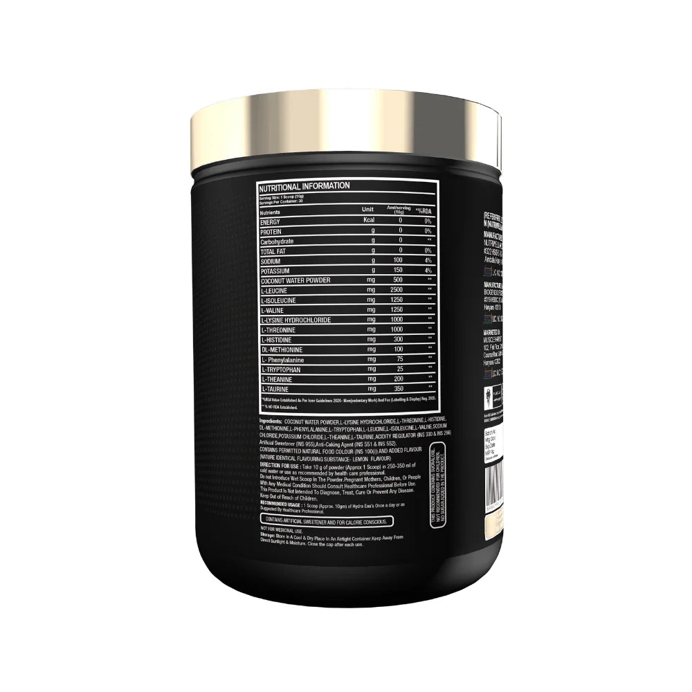 Muscle Harvest Hydra EAA Ingredients