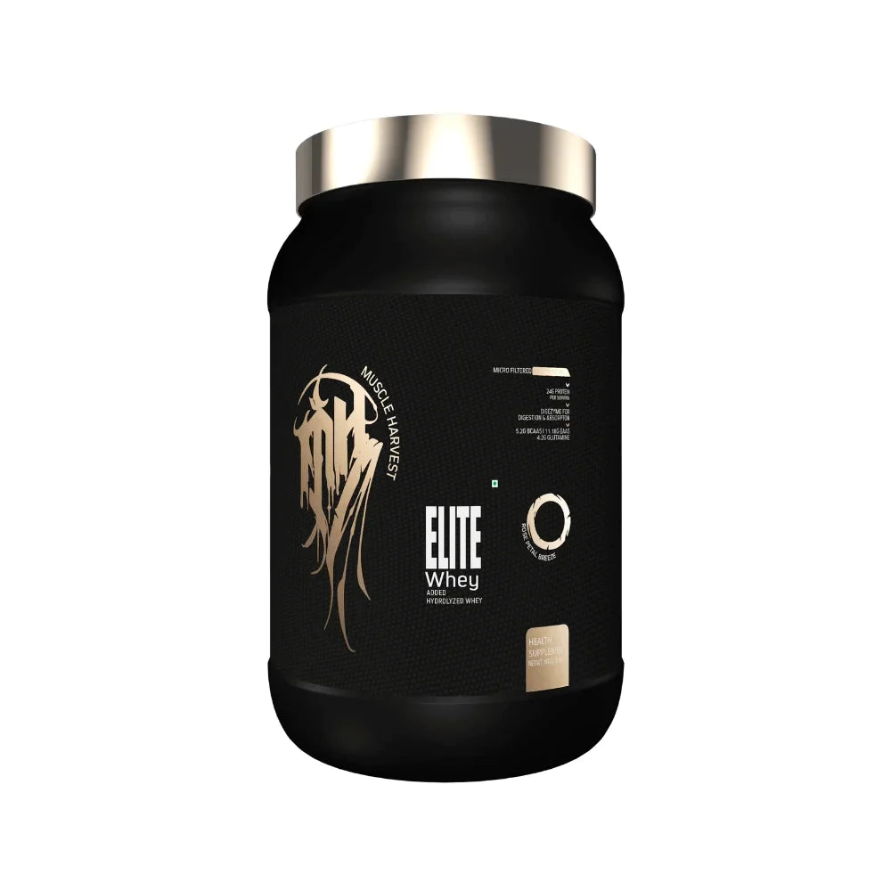 Muscle Harvest Elite Whey 1Kg, Rose Patel Breeze