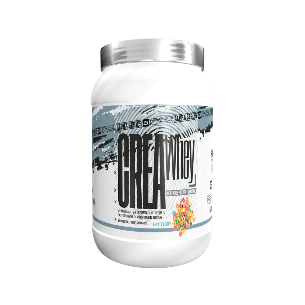 Absolute Nutrition Alpha Crea Whey Protein 1Kg, Fruity Loops