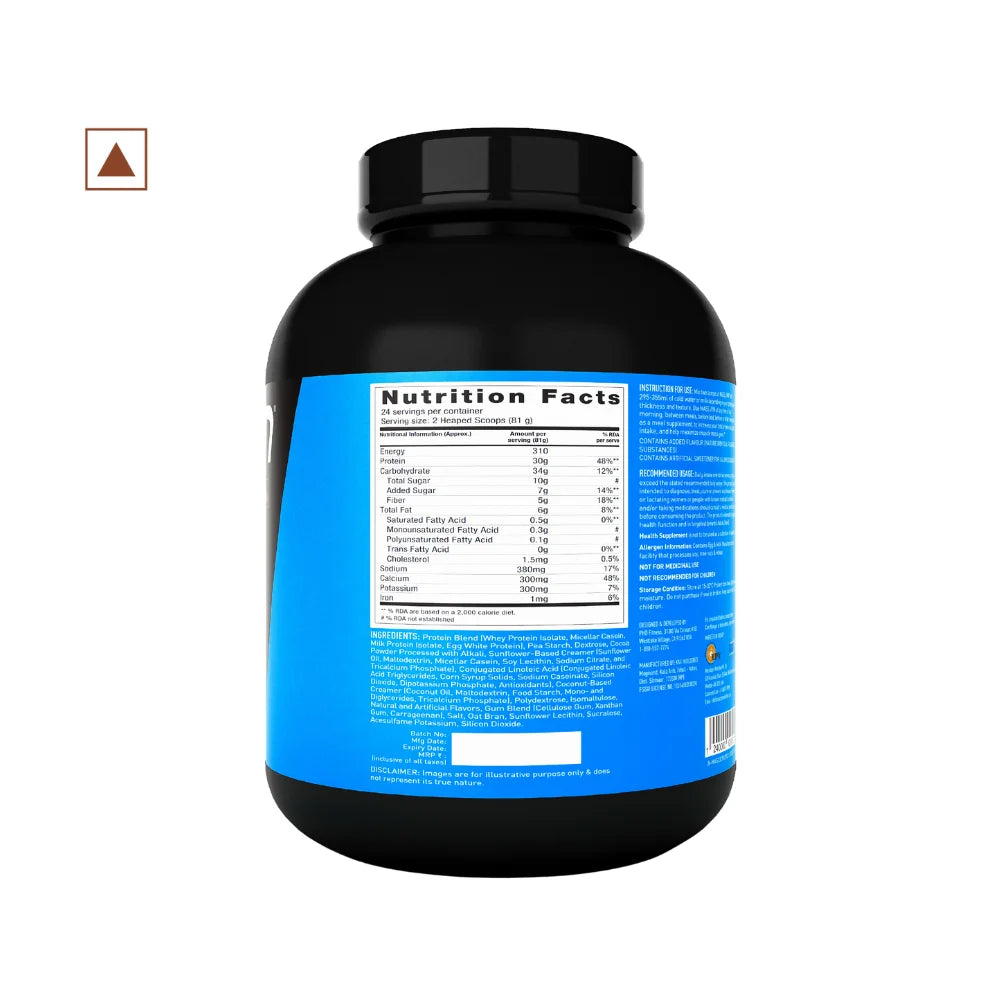 Mass JYM Gainer Nutrition Facts