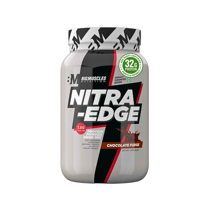 Big Muscles Nitra Edge Whey Protein, 1Kg 