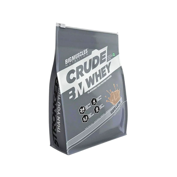 Big Muscles Crude Whey 2kg Cafe Latte