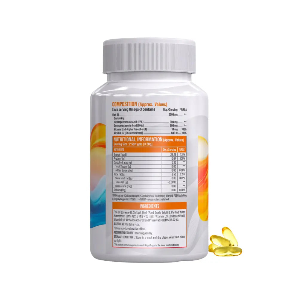Omega 3 Triple Strength Fish Oil Ingredients