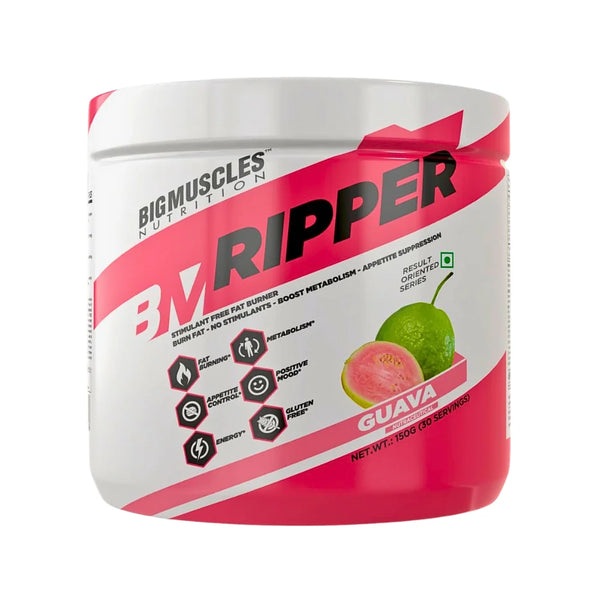 Big Muscles Ripper Stimulant Free Fat Burner 30 Servings