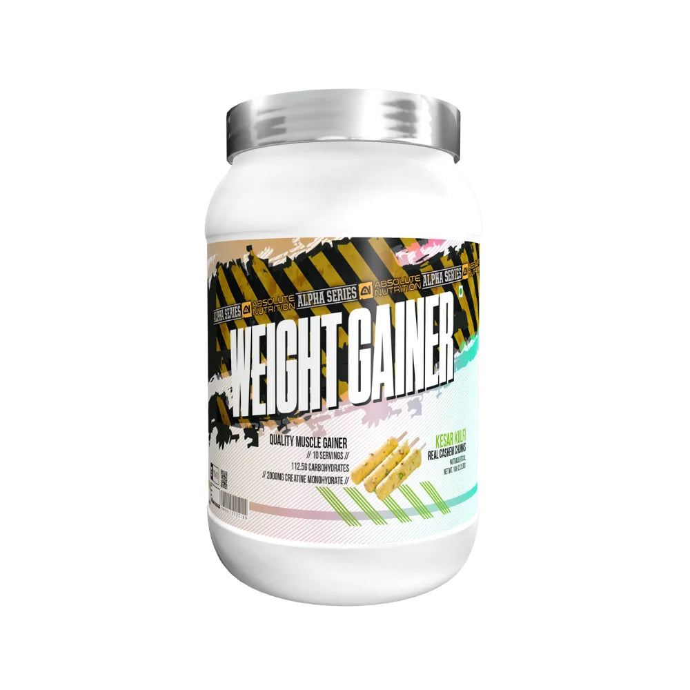 Absolute Nutrition Alpha Weight Gainer 1Kg, Kesar Kulfi