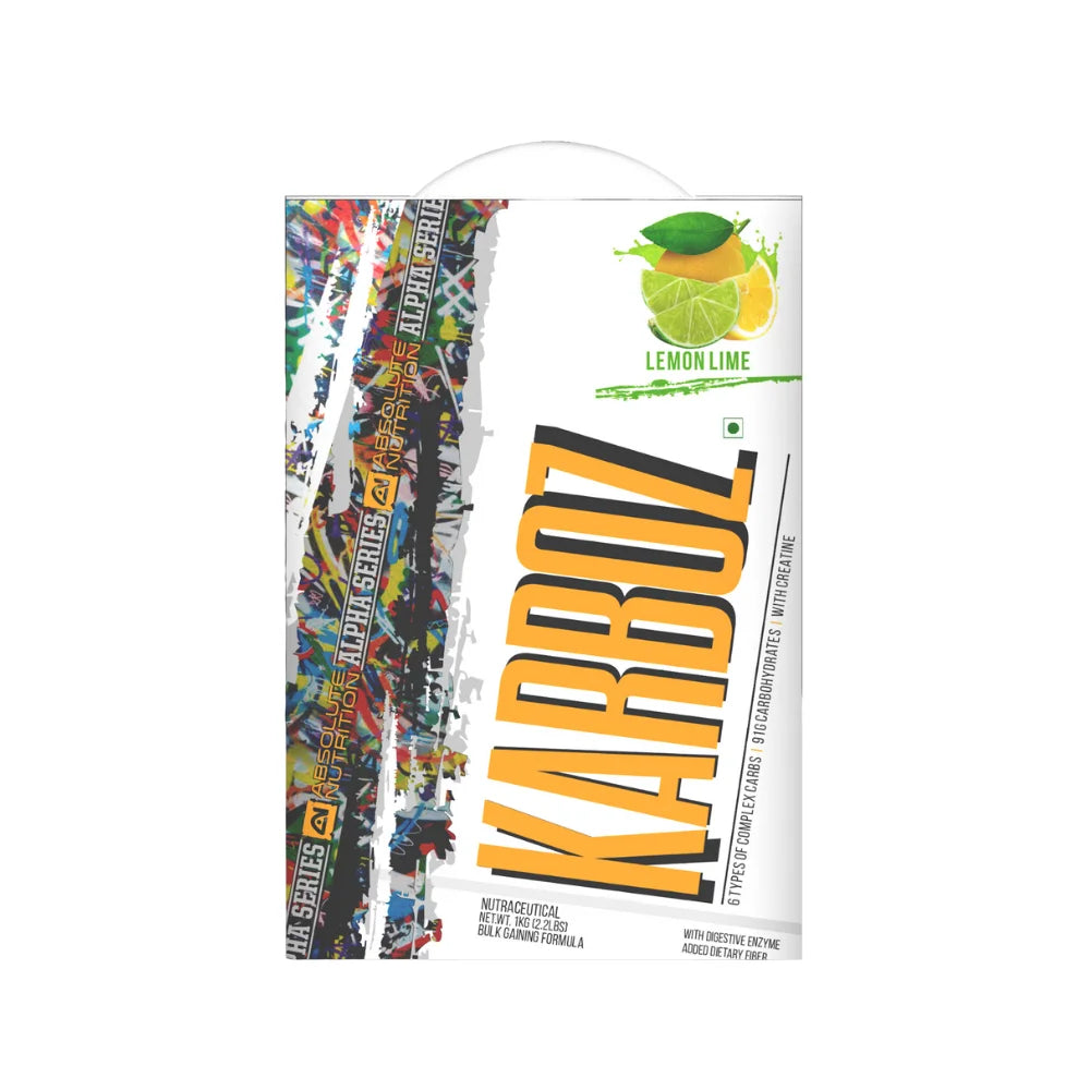 Absolute Nutrition Alpha Karboz 1Kg Lemon Lime