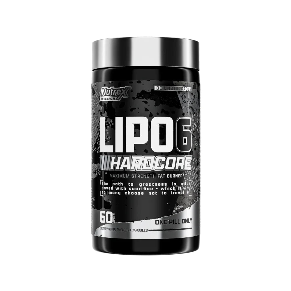 Nutrex Lipo 6 Hardcore, 60 Capsules