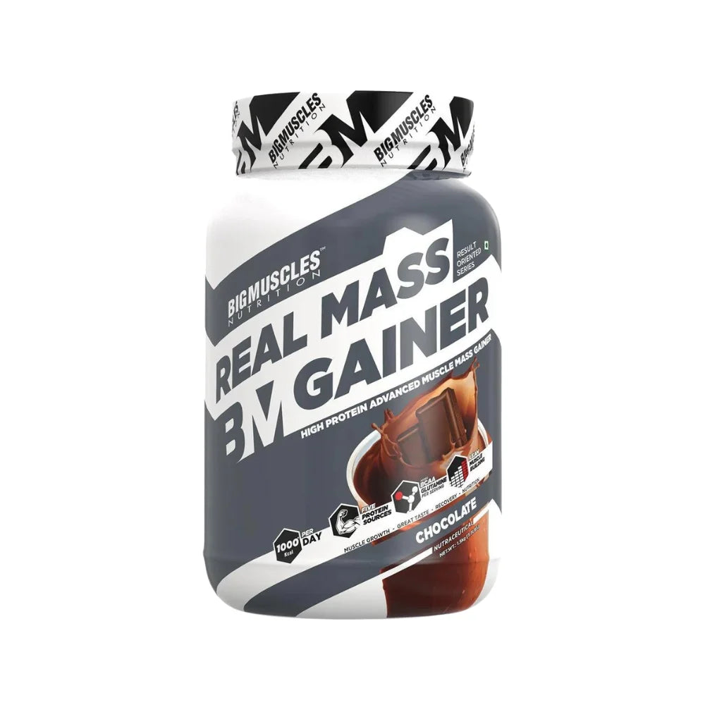 Big Muscle Real Mass Gainer 1kg Chocolate