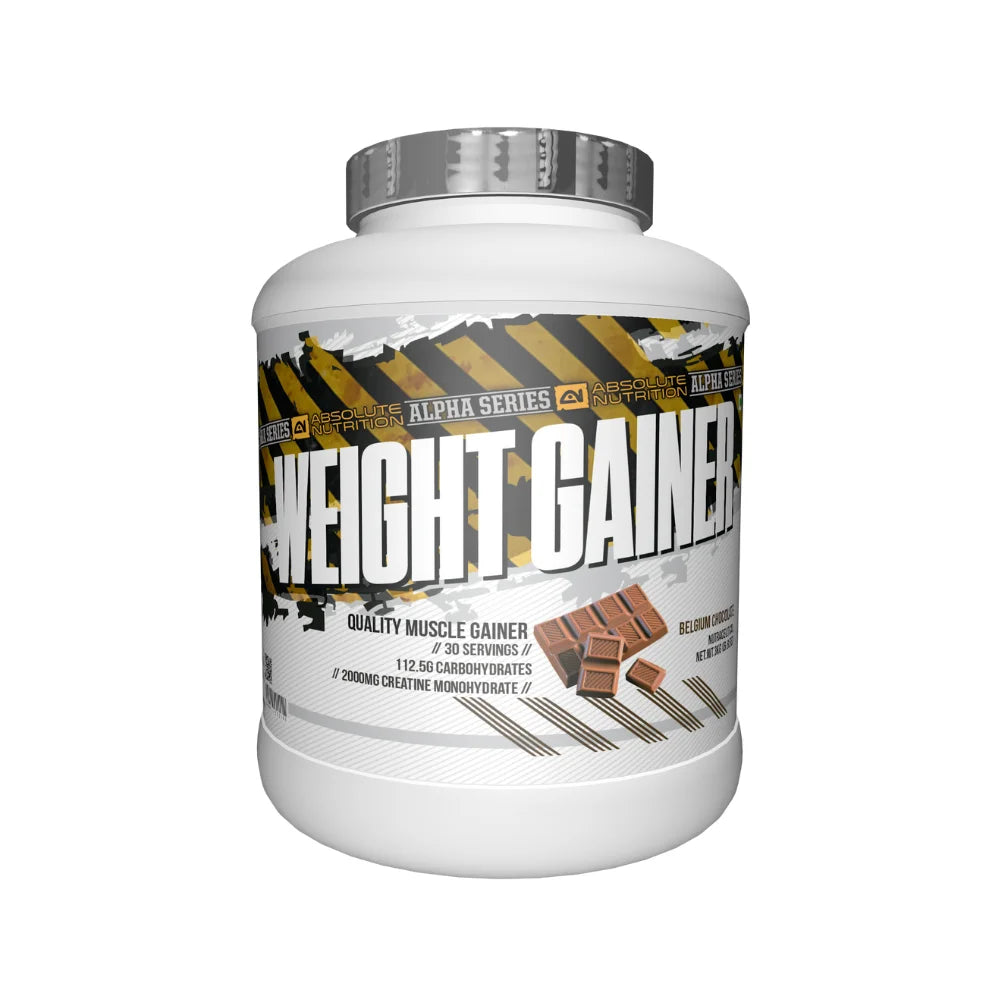 Absolute Nutrition Alpha Weight Gainer Protein 3Kg Belgium Chocolate