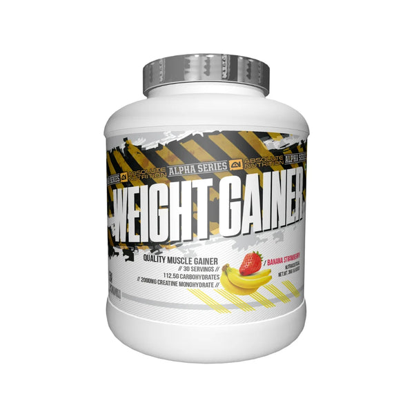 Absolute Nutrition Alpha Weight Gainer Protein 3Kg Banana Strawberry