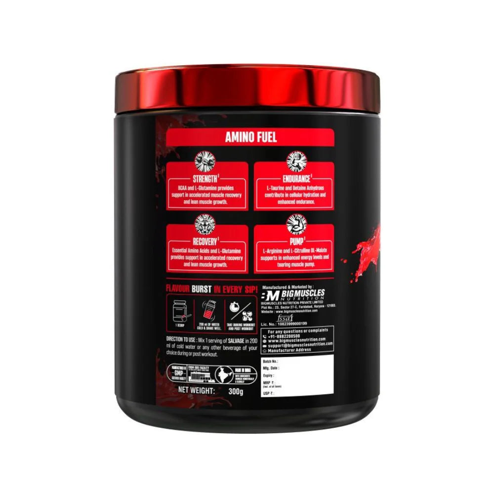 Big Muscles Salvage EAA 60 Servings