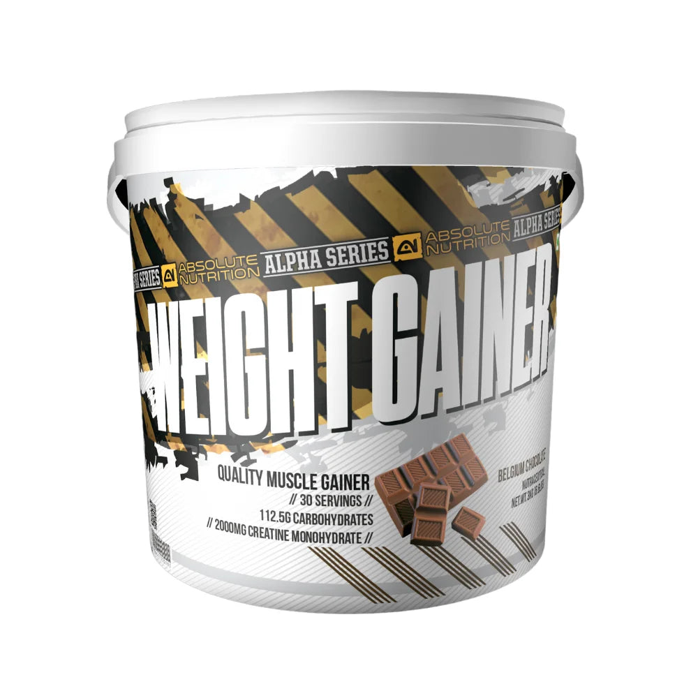 Absolute Nutrition Alpha Weight Gainer 5Kg, Belgium Chocolate