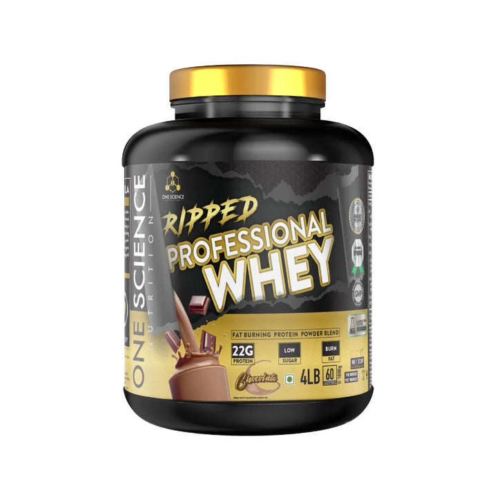 One Science Ripped Professional Whey 4 Lb  Chocolate