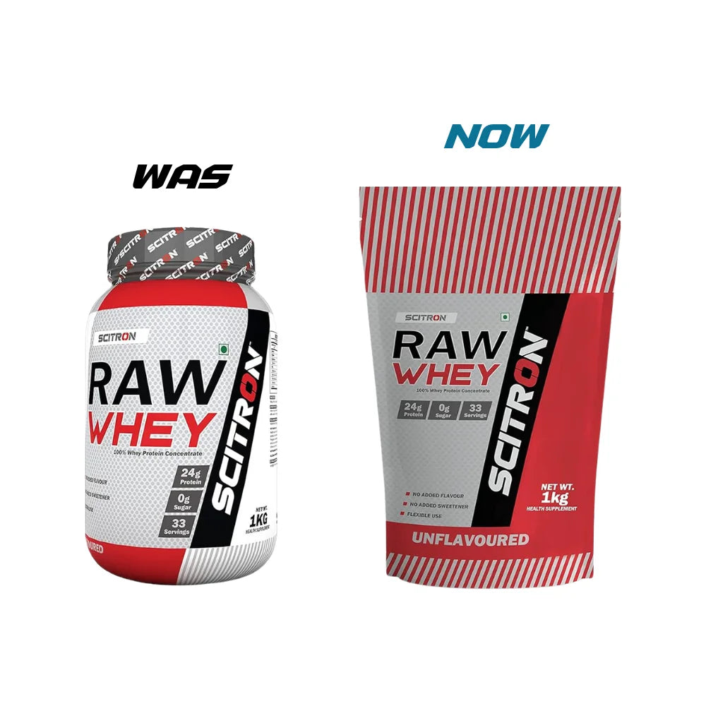 Scitron Raw Whey 100% Whey Protein Concentrate