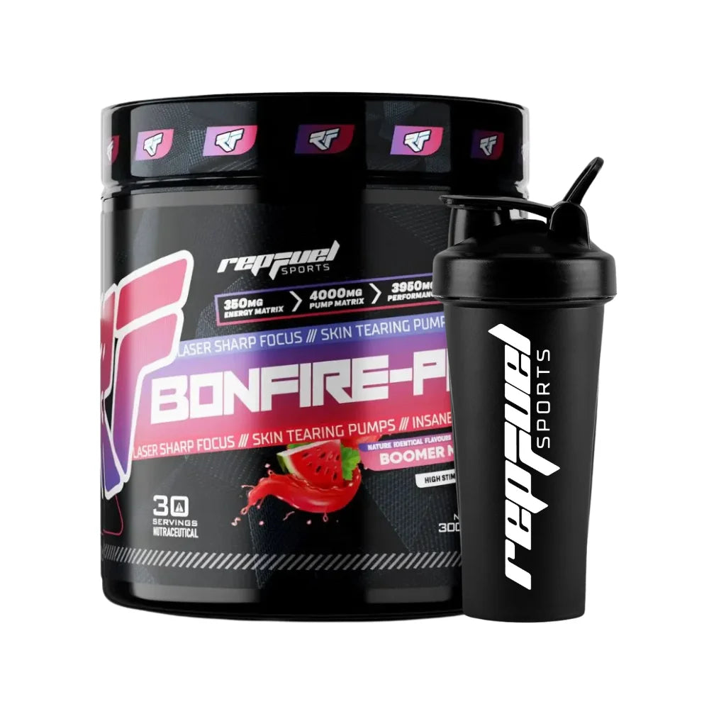 Repfuel Bonfire Pre Workout 300g, Boomer Melon