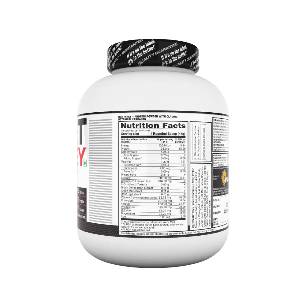 Labrada Diet Whey Protein Ingredients