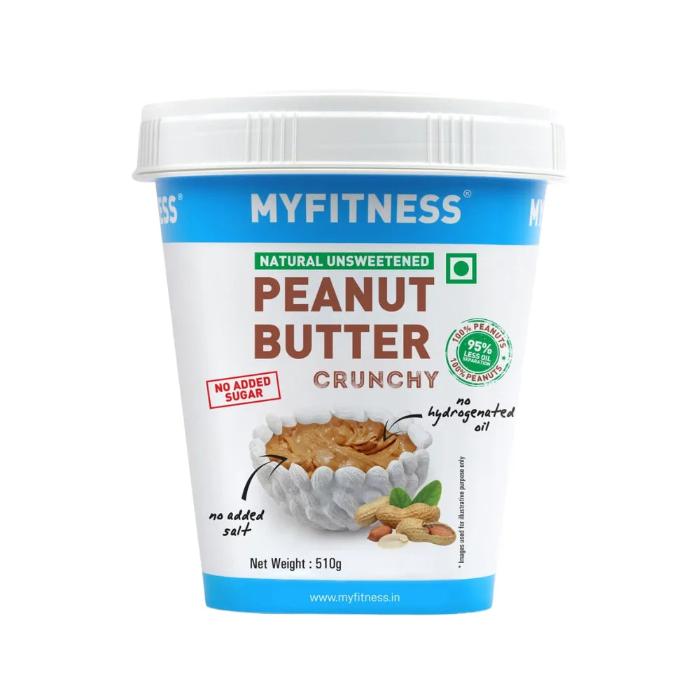 My Fitness Peanut Butter Crunchy, 510g