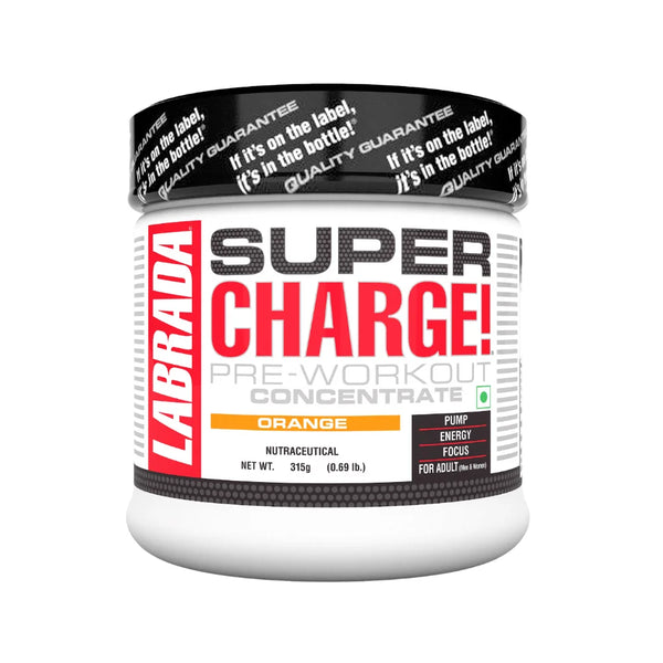 Labrada Super Charge Pre Workout 315g Orange
