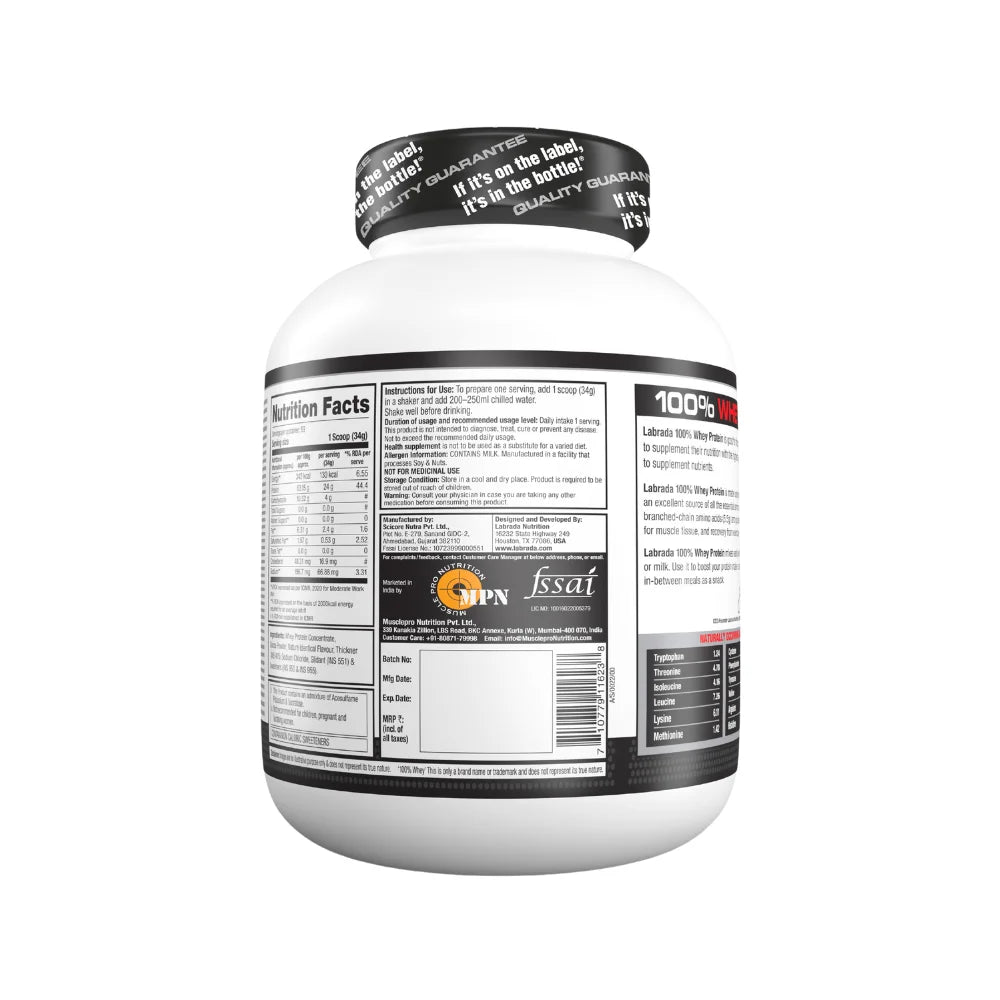 Labrada 100% Whey Protein 1.8Kg