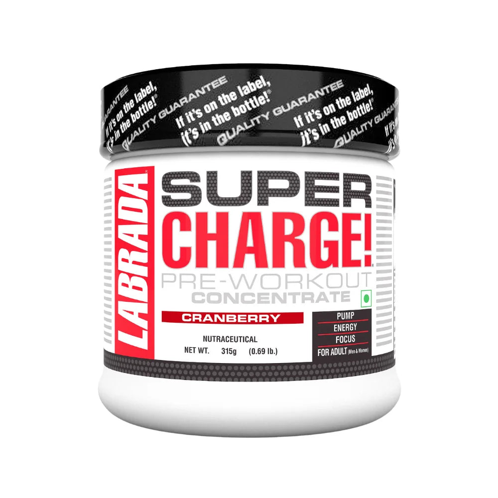 Labrada Super Charge Pre Workout 315g Cranberry