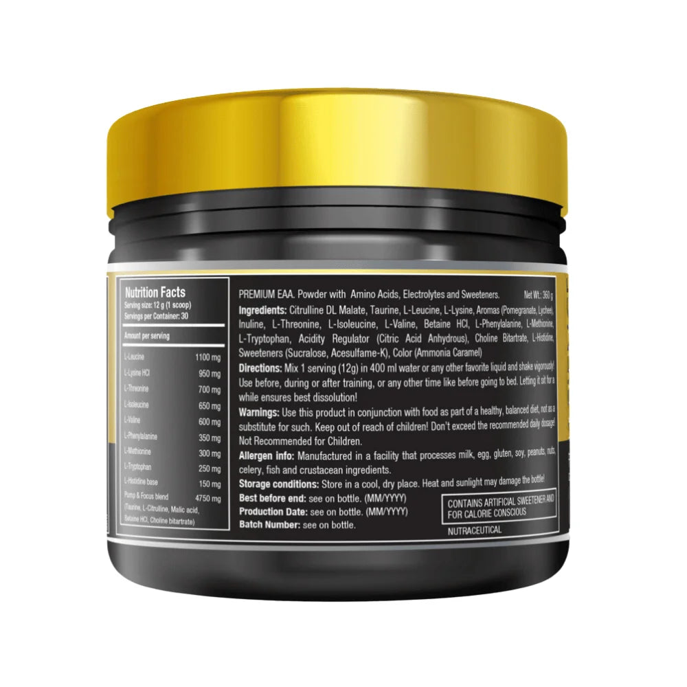 One Science Premium EAA 30 Servings Nutrition Facts