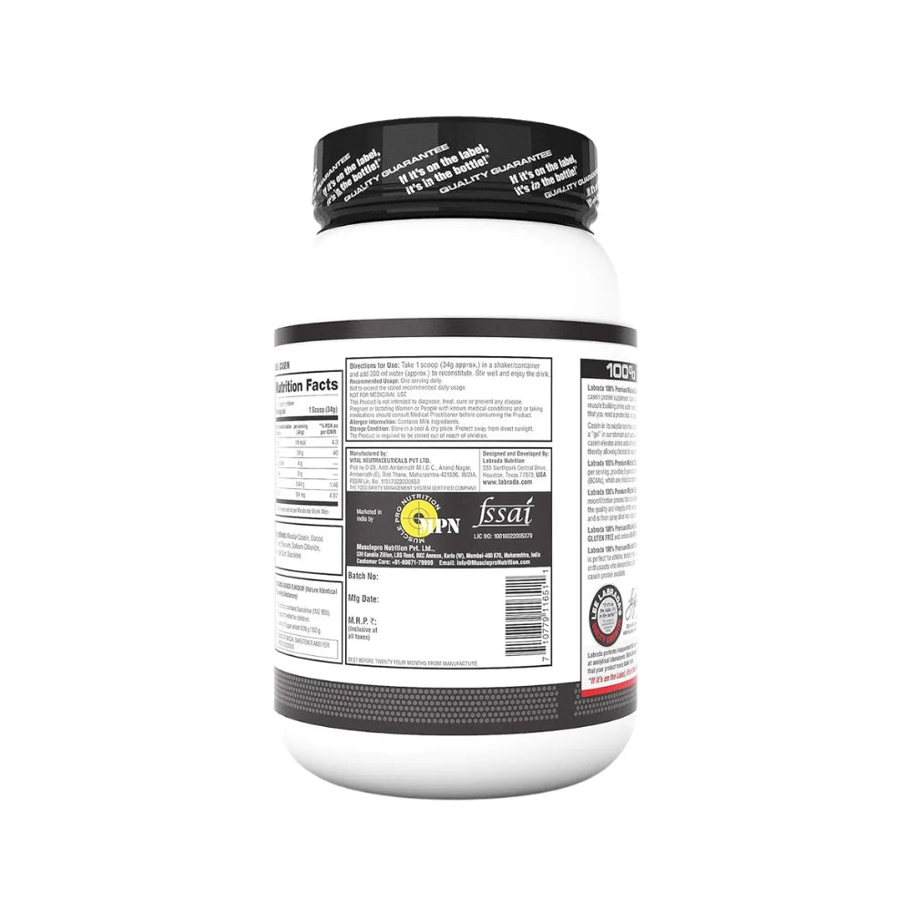 Labrada 100% CASEIN Protein 1Kg