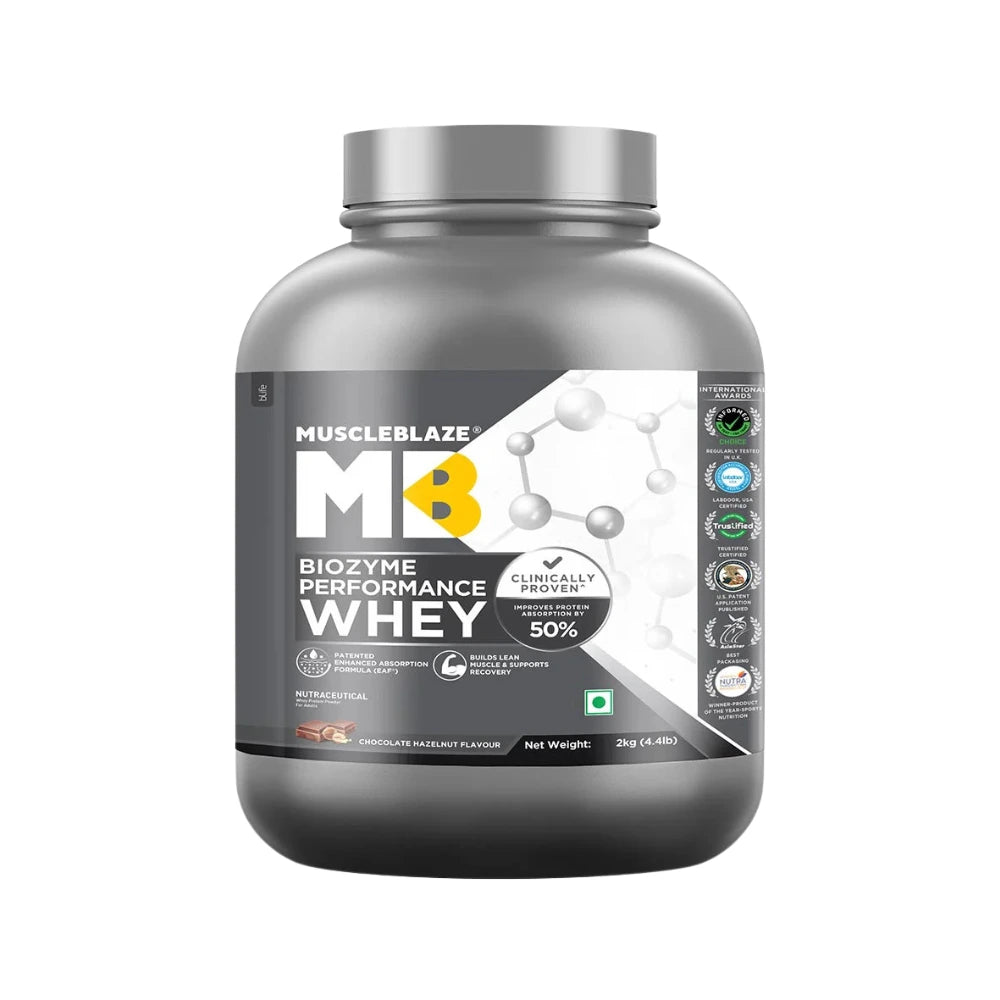 MuscleBlaze MB Biozyme Performance Whey Protein
