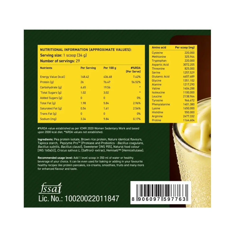 Fast&Up Plant Protein