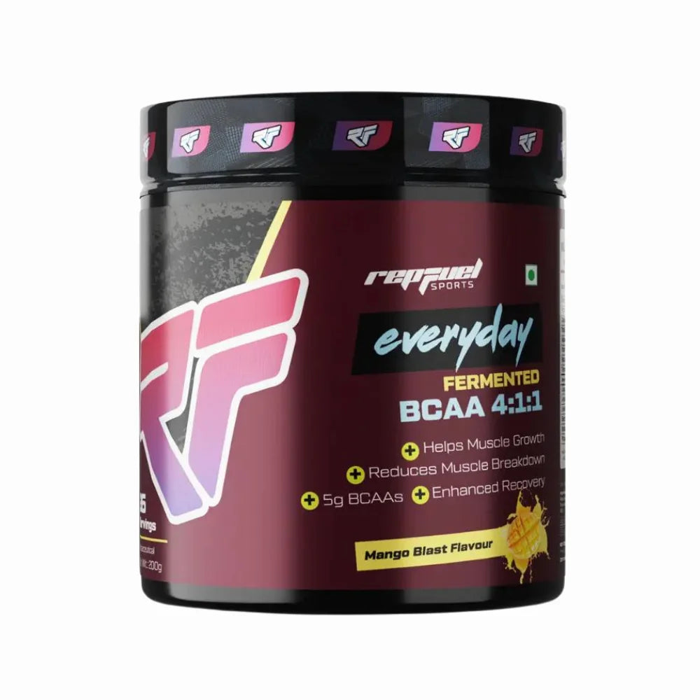 Repfuel Sports Everyday Fermented BCAA 4:1:1, Mango Blast 200g