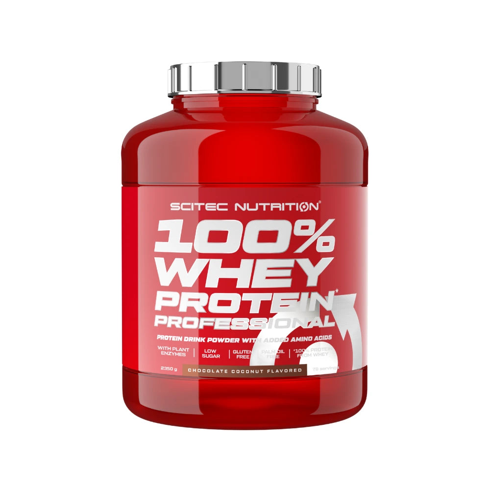 Scitec Nutrition 100% Whey Protein Professional + Free Shaker