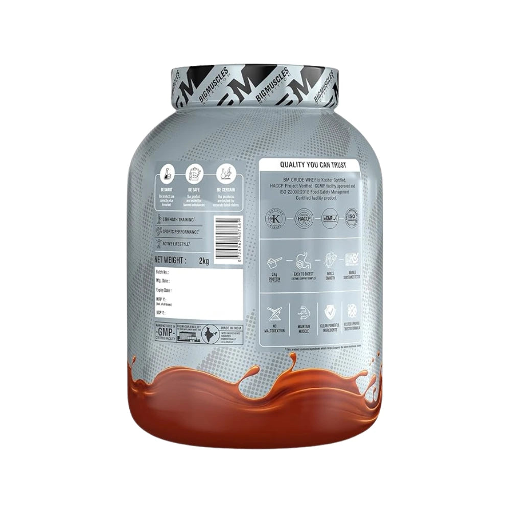 big muscles crude whey benefits
