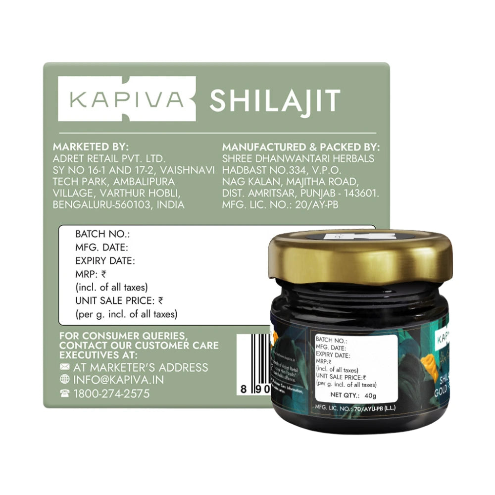 Kapiva Shilajit Gold Resin