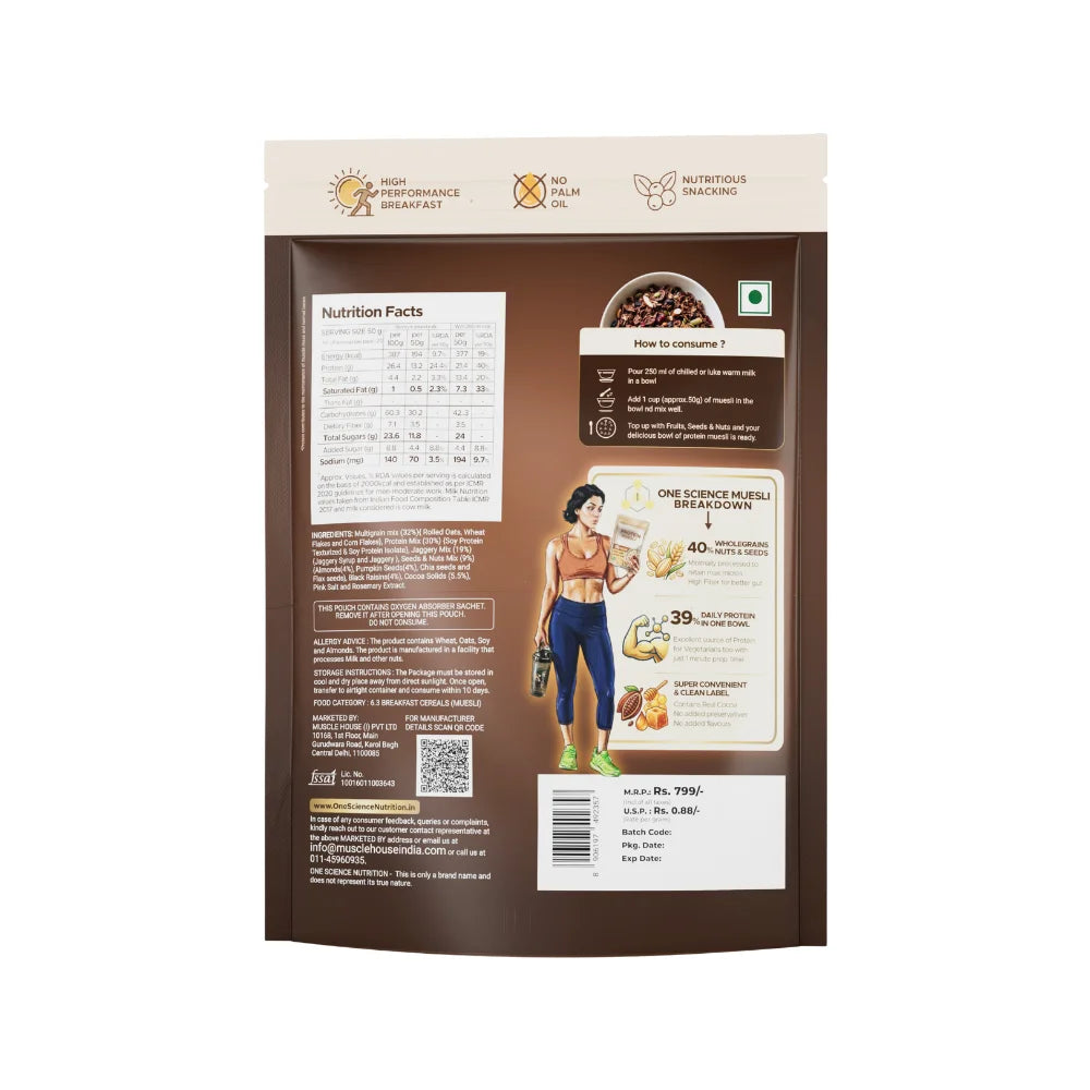 One Science High Protein Muesli