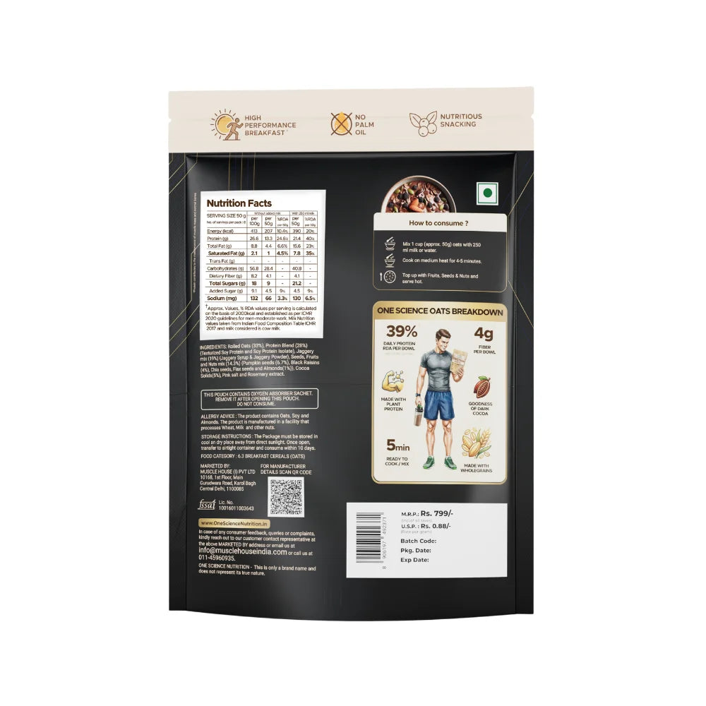 One Science High Protein Oats