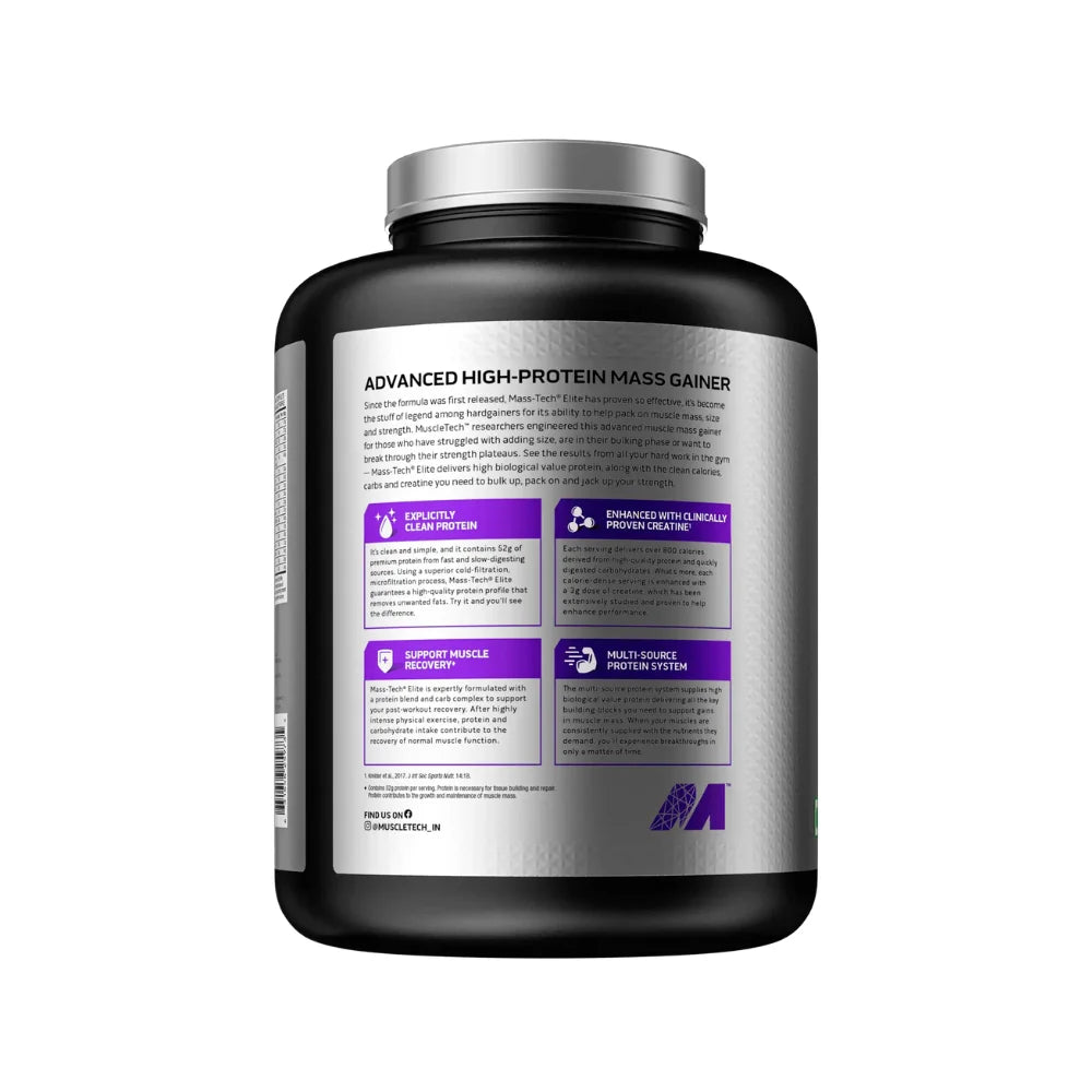 MuscleTech Elite Mass Gainer 3kg 