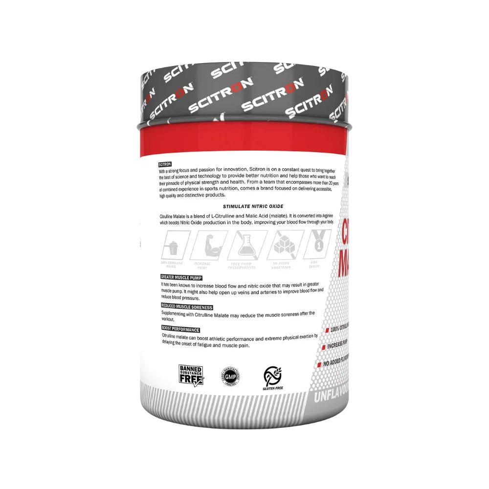 Scitron Citrulline Malate (250 g ) Benefits  