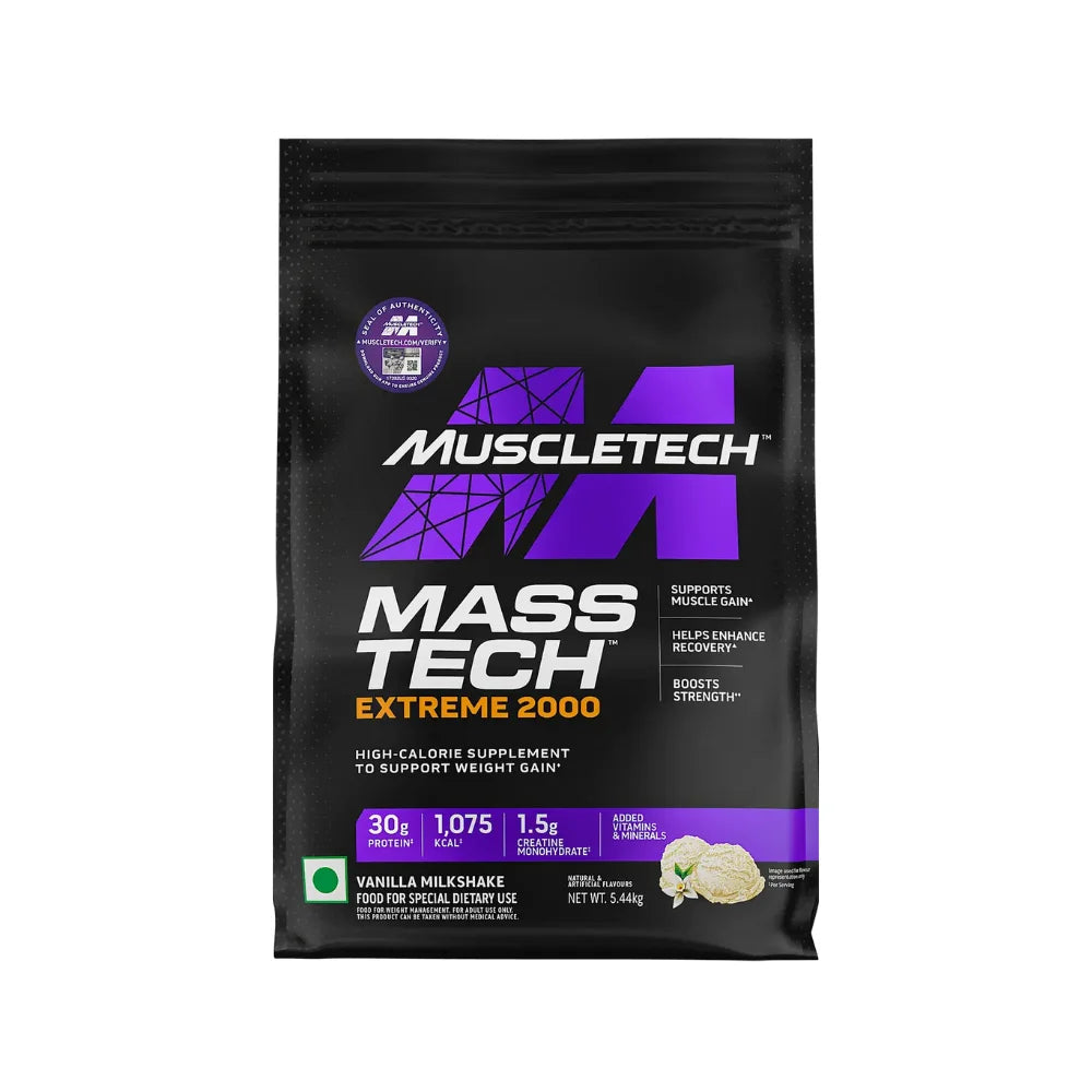 Muscletech Mass Tech Extreme 5.4Kg, Vanilla Milk Shake