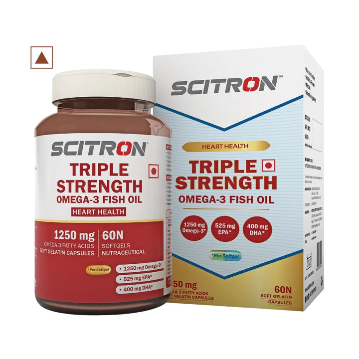 Scitron Triple Strength Omega-3 Fish Oil Softgels